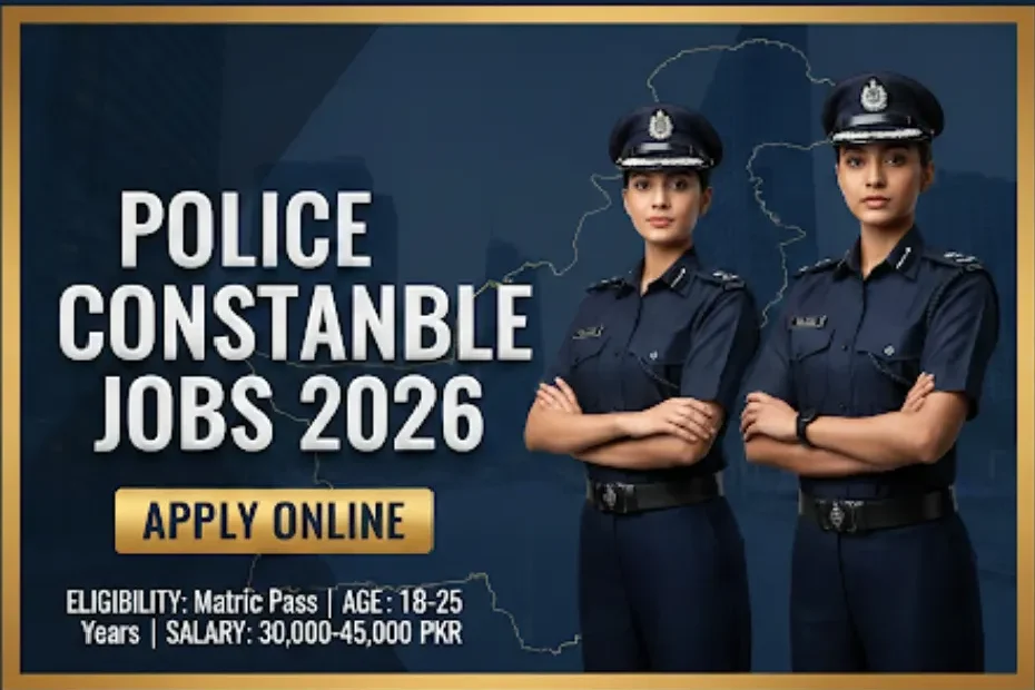 Punjab Police Jobs 2026 for Male and Female Candidates in Punjab