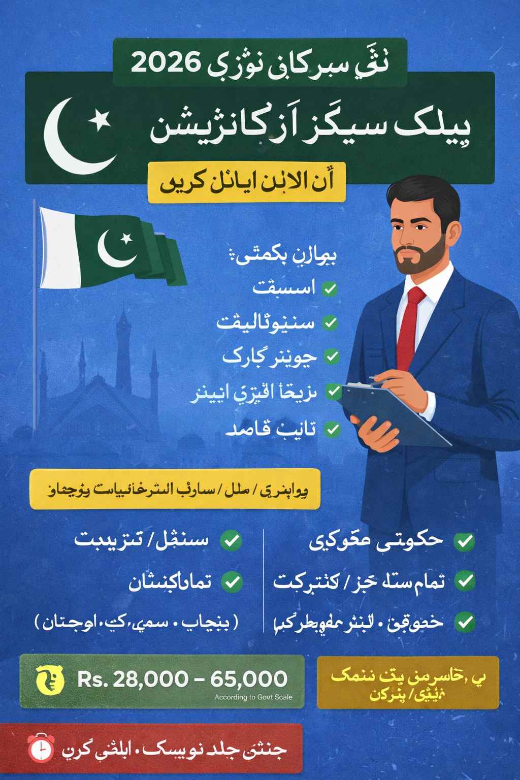 New Government Job 2026 Pakistan Apply Online