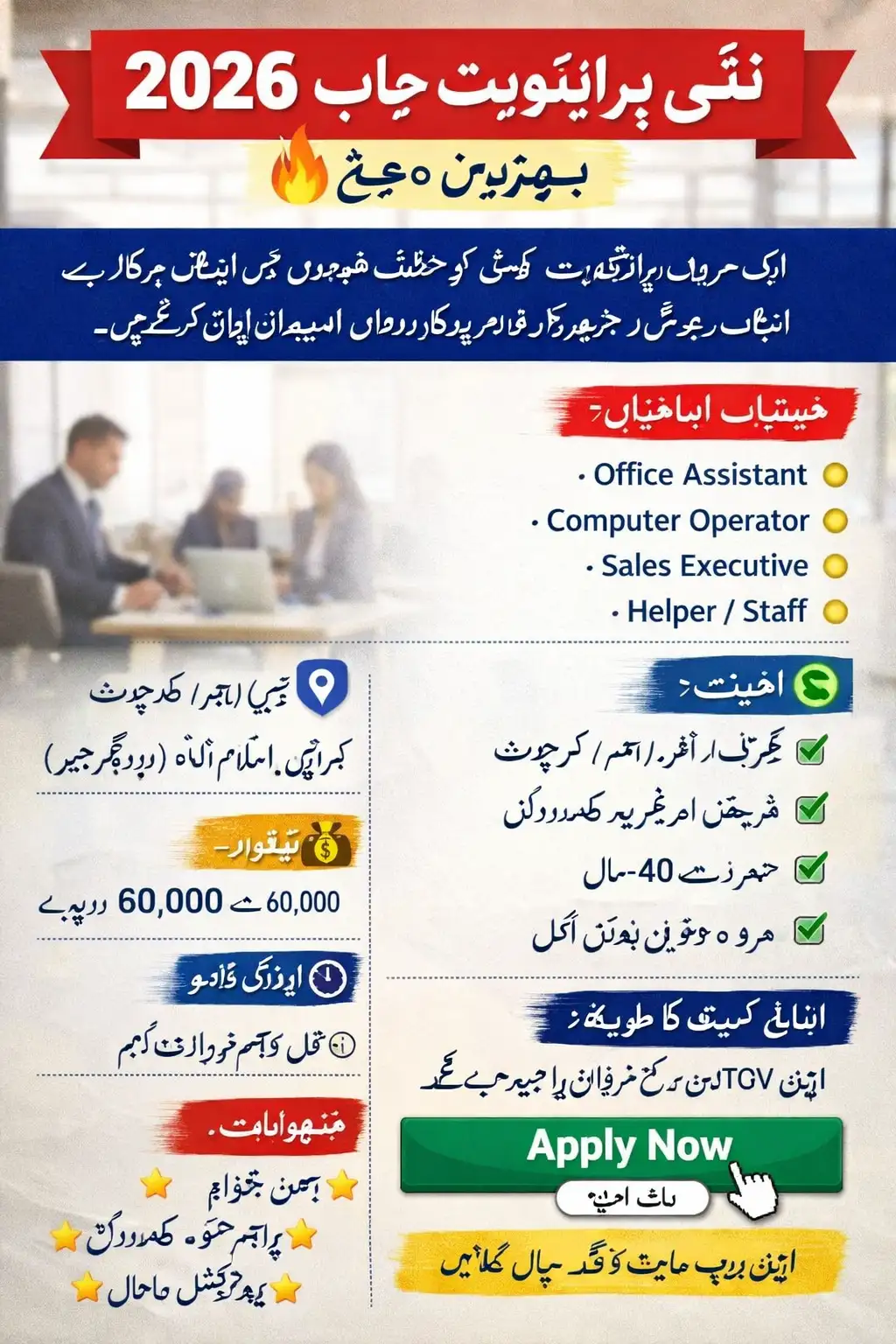 Private Job 2026 in Pakistan – Apply Online
