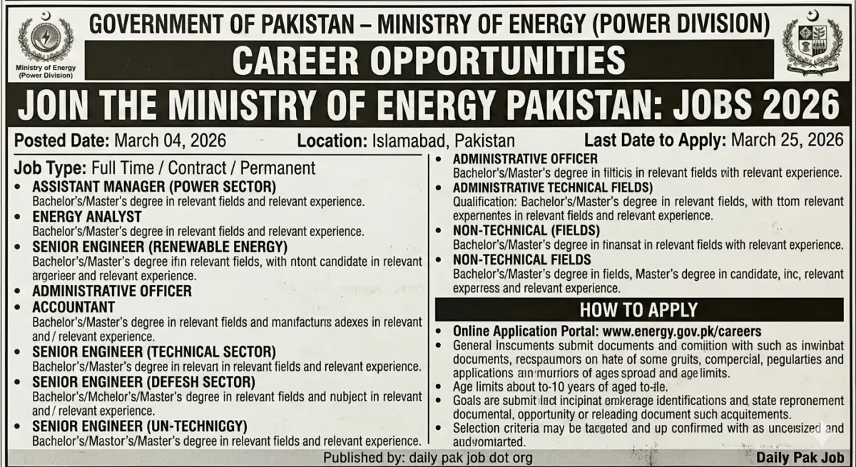 Latest Government Jobs in Pakistan 2026 Apply Online Jobs
