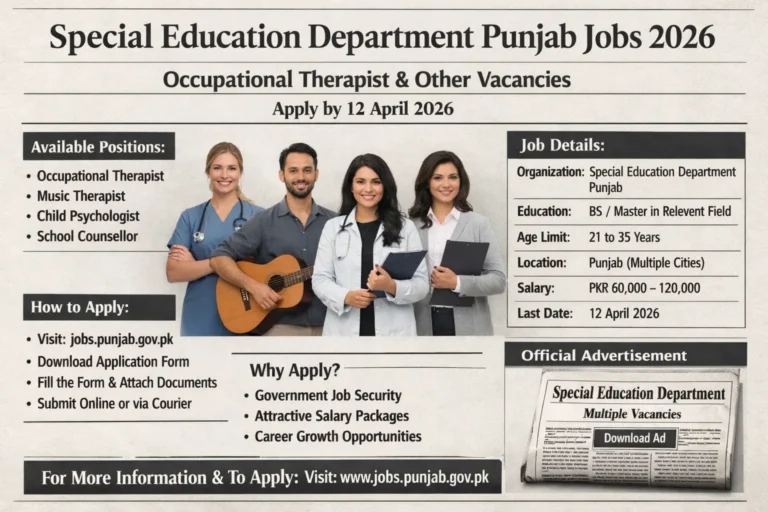 Occupational Therapist Jobs 2026 Advertisement